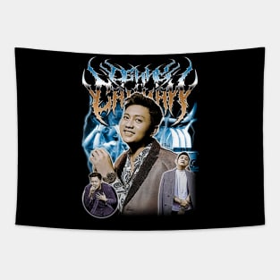 Denny caknan dangdut vintage 90s bootleg design Tapestry