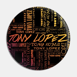 Tony Lopez Logo name pattern rainbow - Tiktok Lopez brothers | Hype house Pin