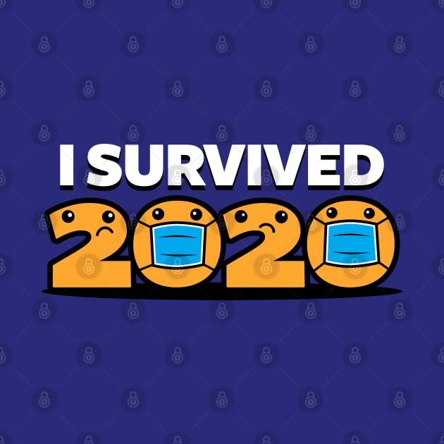 Funny Pandemic 2020 I Survived Kawaii Slogan Funny Meme by BoggsNicolas