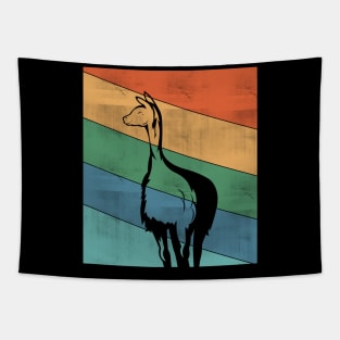 Cute Alpaca retro Llama vintage Tapestry