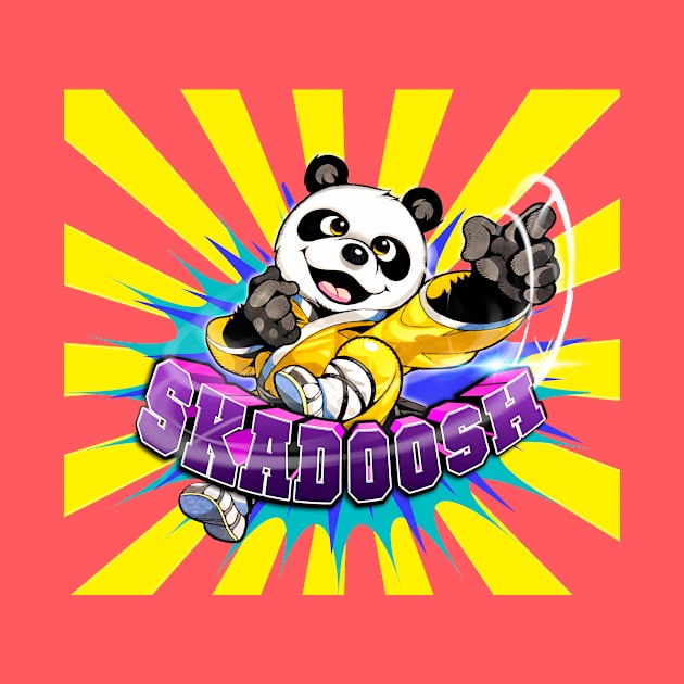 Skadoosh - Yellow Burst by SkyBacon