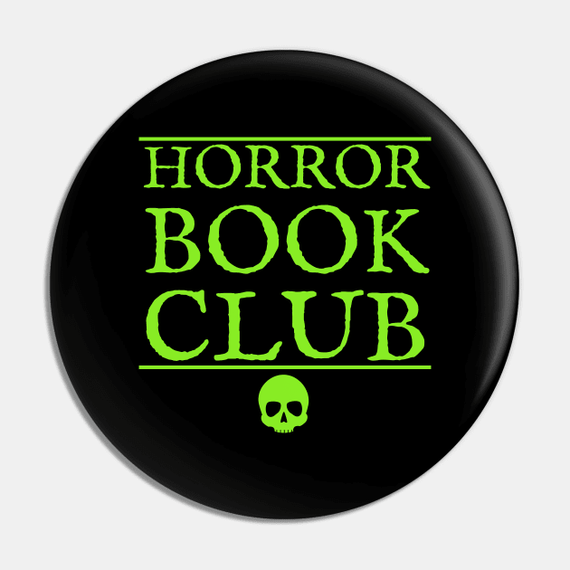 Horror Book Club - Slime Green (2021) Pin by ereyeshorror