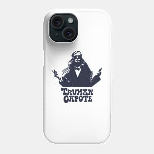 Truman Capote Tribute Tee - Literary Icon Apparel for Style and Sophistication Phone Case