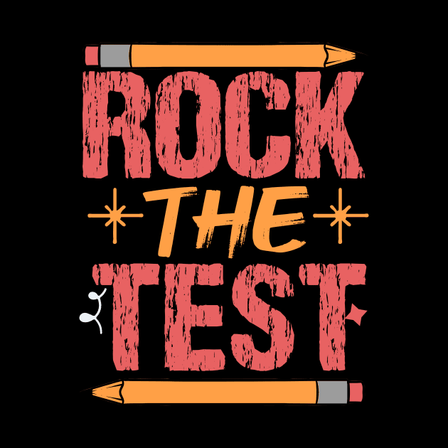 Groovy Rock The Test Don't Stress Just Do Your Best Testing by KRMOSH