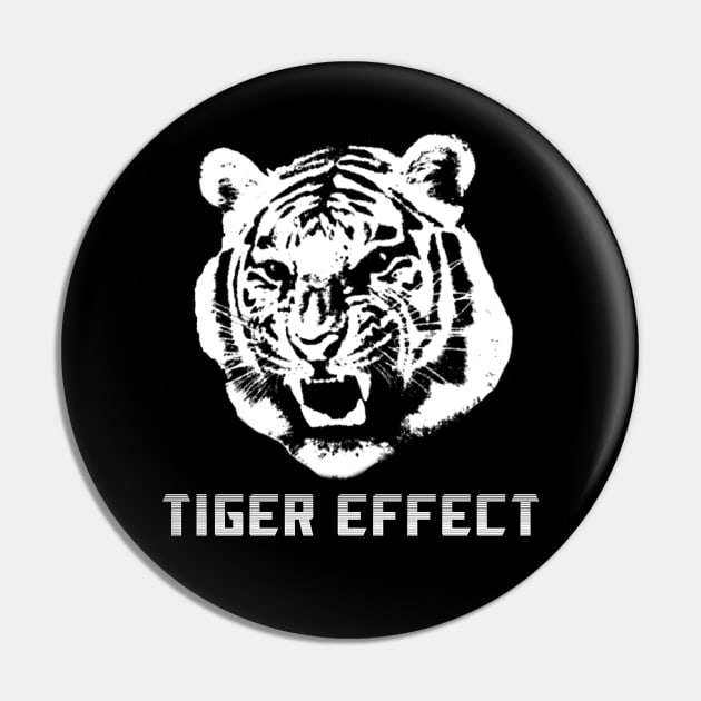 The Growling Tiger Effect Pin by DesignFunk