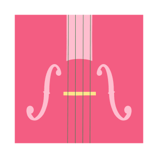 Strings in Pink, Green and Yellow T-Shirt