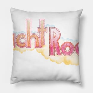 Yacht Rock Forever - 70s Retro Faded print Pillow