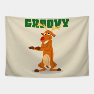 funny design elk Tapestry