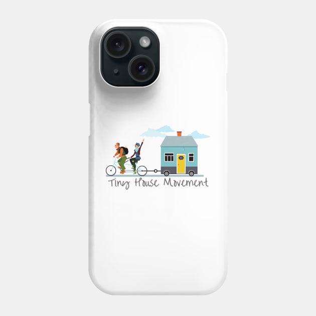 Tiny House Movement Phone Case by casualism