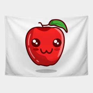 cute apple react Tapestry