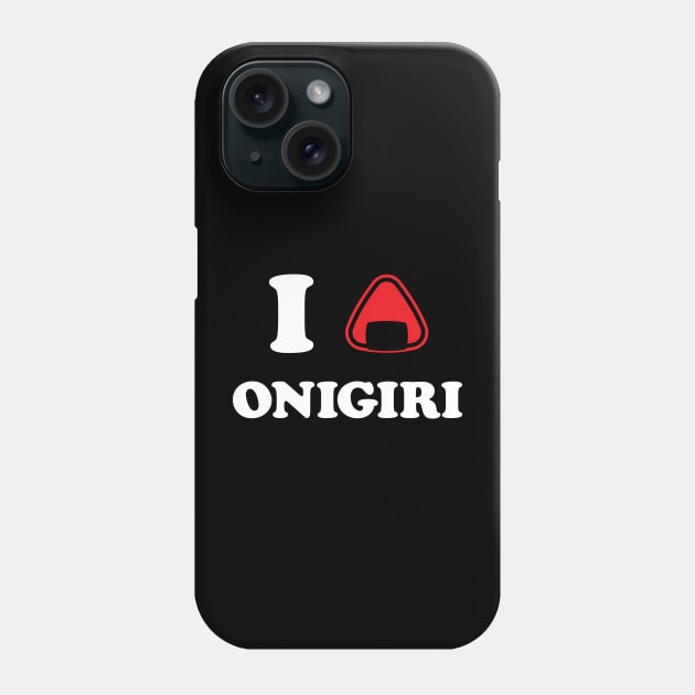 Onigiri Japanese food Phone Case by Huhnerdieb Apparel