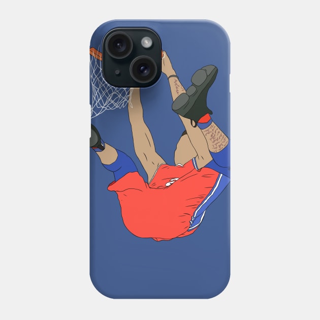 Markelle Fultz Dunk Phone Case by rattraptees