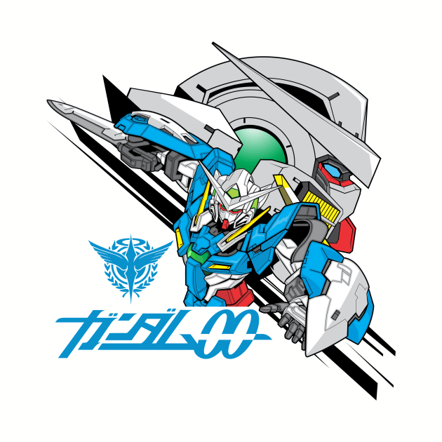 Gundam Exia by FirmanHatibu123