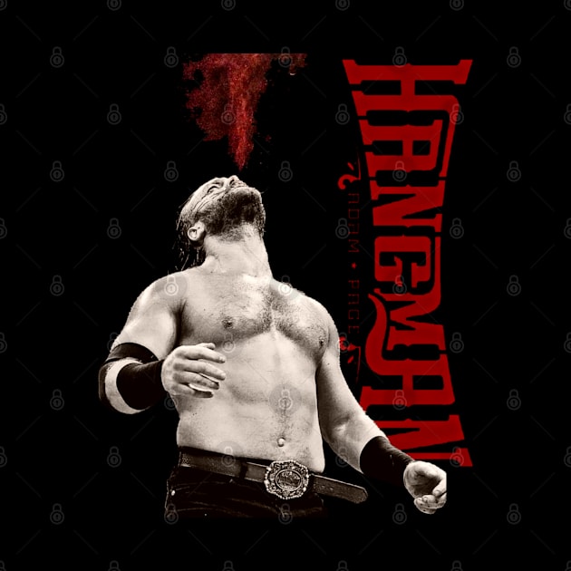 Hangman "Blood Series" by WrestlingThrowbacks