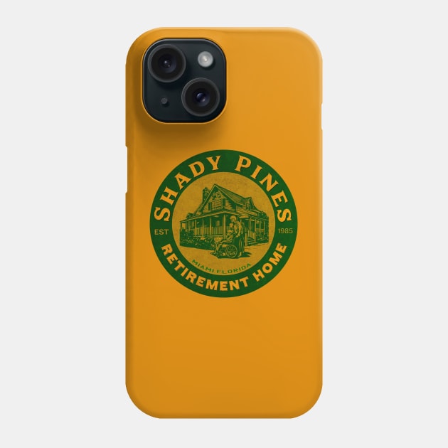 Shady Pines Retirement Home Tv Show Phone Case by Nostalgia Avenue