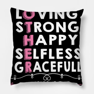 Cheer Mom Mother's Day Tee Pillow