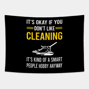 Smart People Hobby Cleaning Tapestry