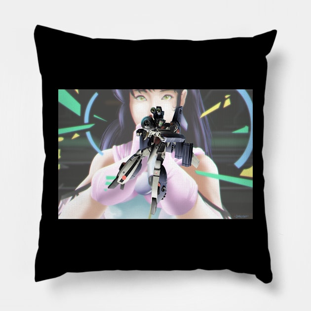 Asplenia Studios: DYRL Finale (widescreen) Pillow by AspleniaStudios