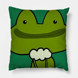 Frog Frog Pillow