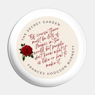 Secret Garden magic world Pin