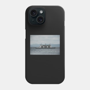 boat on the lake Phone Case