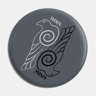 Hugin & Munin Pin