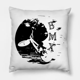 bmx racing Pillow