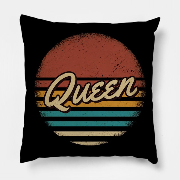 Queen Retro Style Pillow by JamexAlisa