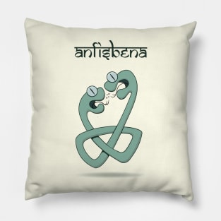 Amphisbaena Pillow