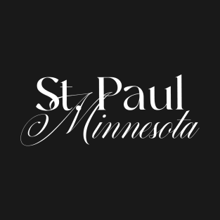 St. Paul Minnesota word design T-Shirt