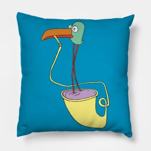 BirdDrink Pillow