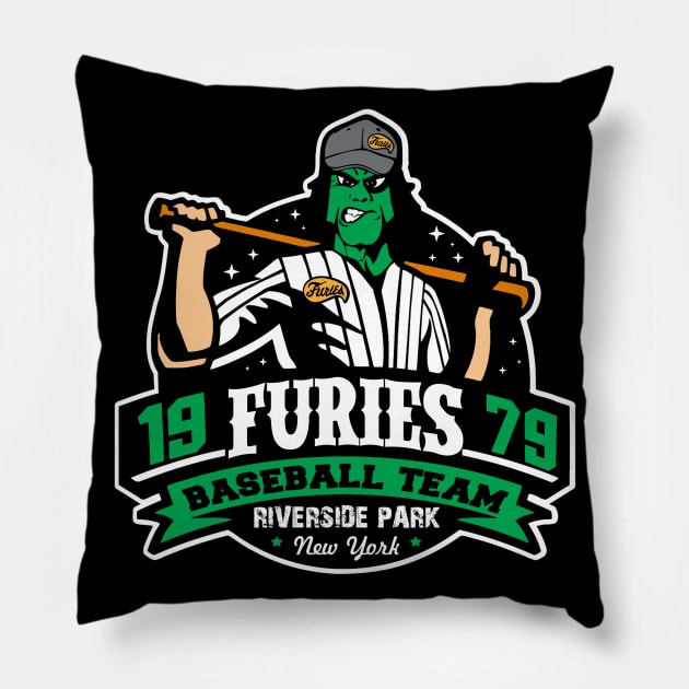 Baseball Furies Pillow by buby87