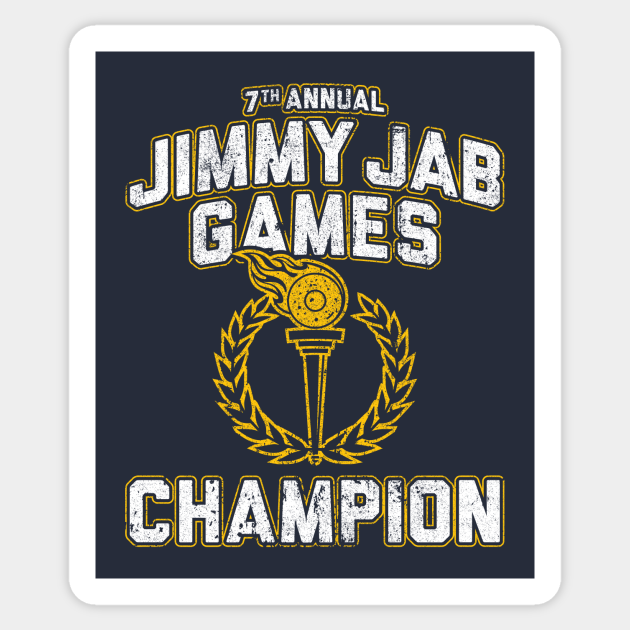 Jimmy Jab Games Champion - Brooklyn Nine Nine - Sticker