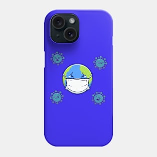 World Scare Corona Virus Cartoon (7) Phone Case