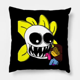 Creepy Flowey Pillow