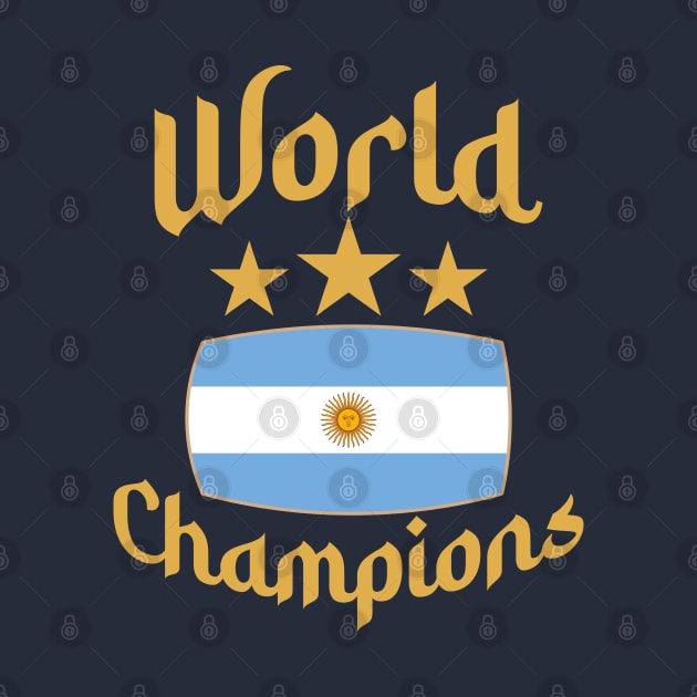 Argentina football world champions by Barotel34