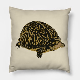 Florida Box Turtle Pillow