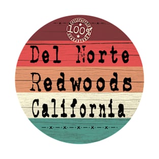 Del Norte Redwoods California retro T-Shirt