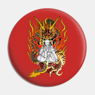 Monk Ascension - Dragon Dream Pin