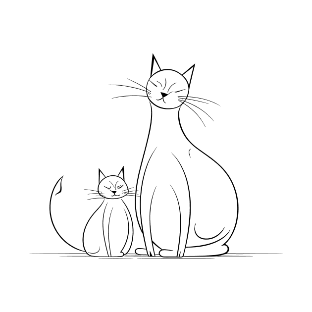 Lines cats by stkUA