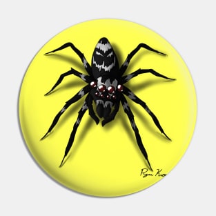 Curious Arachnid Pin