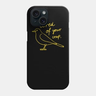 Bird Drawing - Pigeon Is Tired Of Your Crap Phone Case