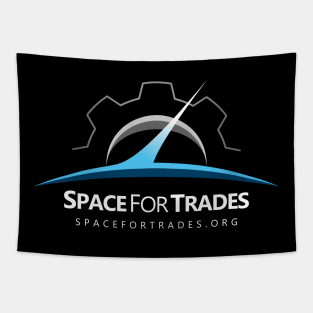 SpaceForTrades Logo (large, full) Tapestry