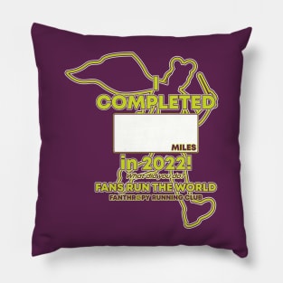 2022 Fans Run The World - Blank Miles Runner Pillow