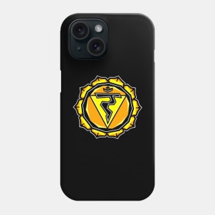 Solar Plexus Chakra Symbol - Sacred Yellow Lotus Flower - Manipura - Solar Plexus Phone Case