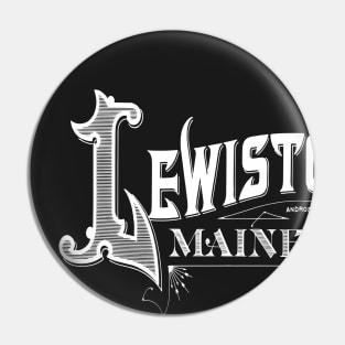 Vintage Lewiston, ME Pin