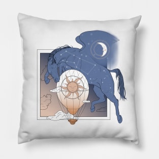 Night comes Pillow