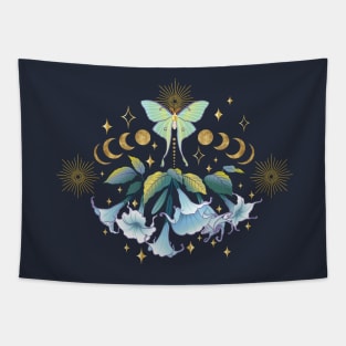 Beautiful & Dangerous Datura Tapestry