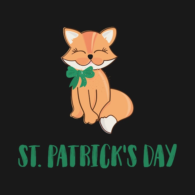 Saint Patrick's Day Fox by Artmoo