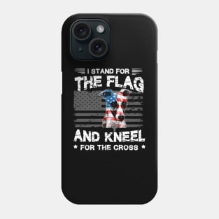 Whippets Dog Stand For The Flag Kneel For Fallen Phone Case